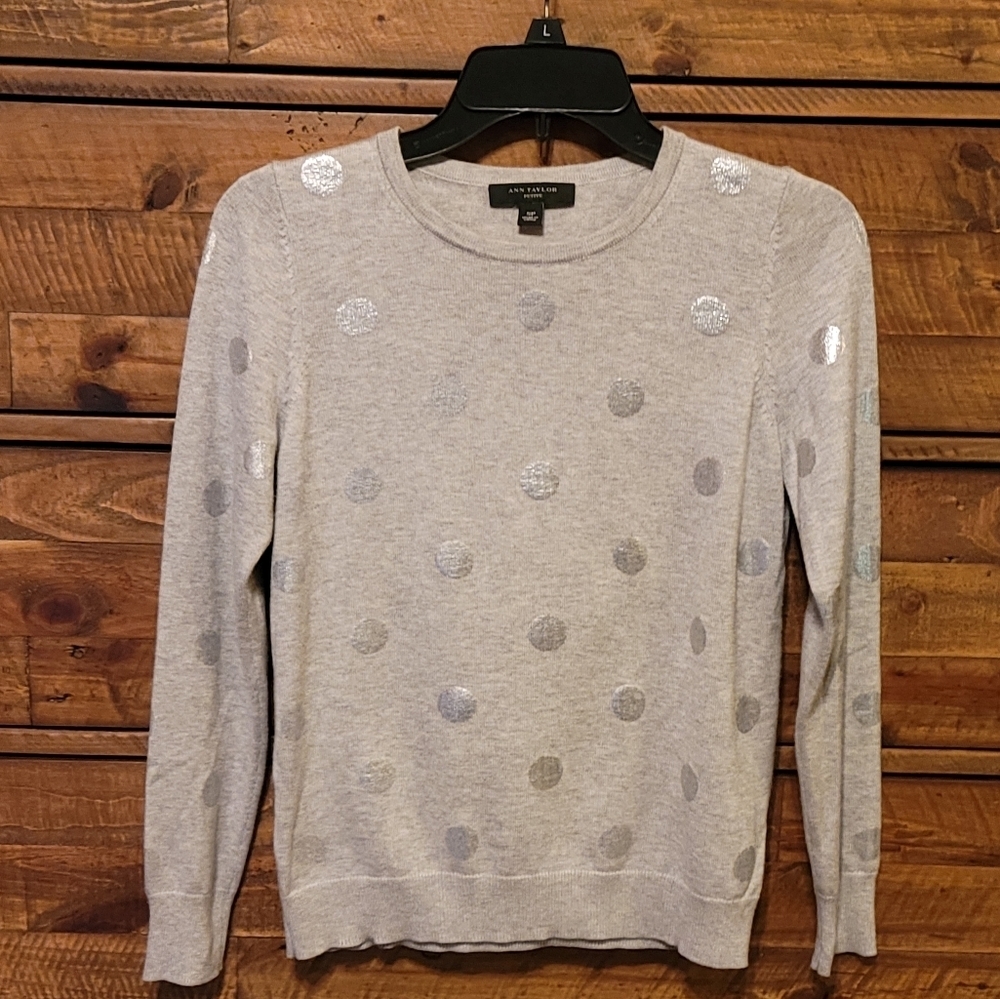 Loft Polka-Dot Sweater